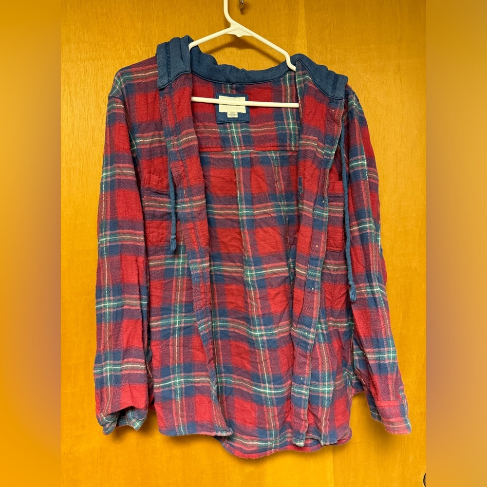 American eagle size m flannel